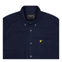 Plain Flannel Shirt Z271 Dark