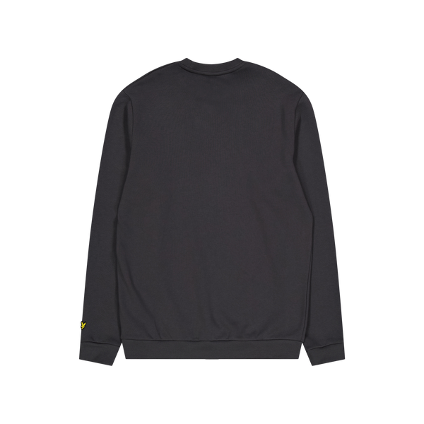 Embroidered Crew Neck Sweatshirt