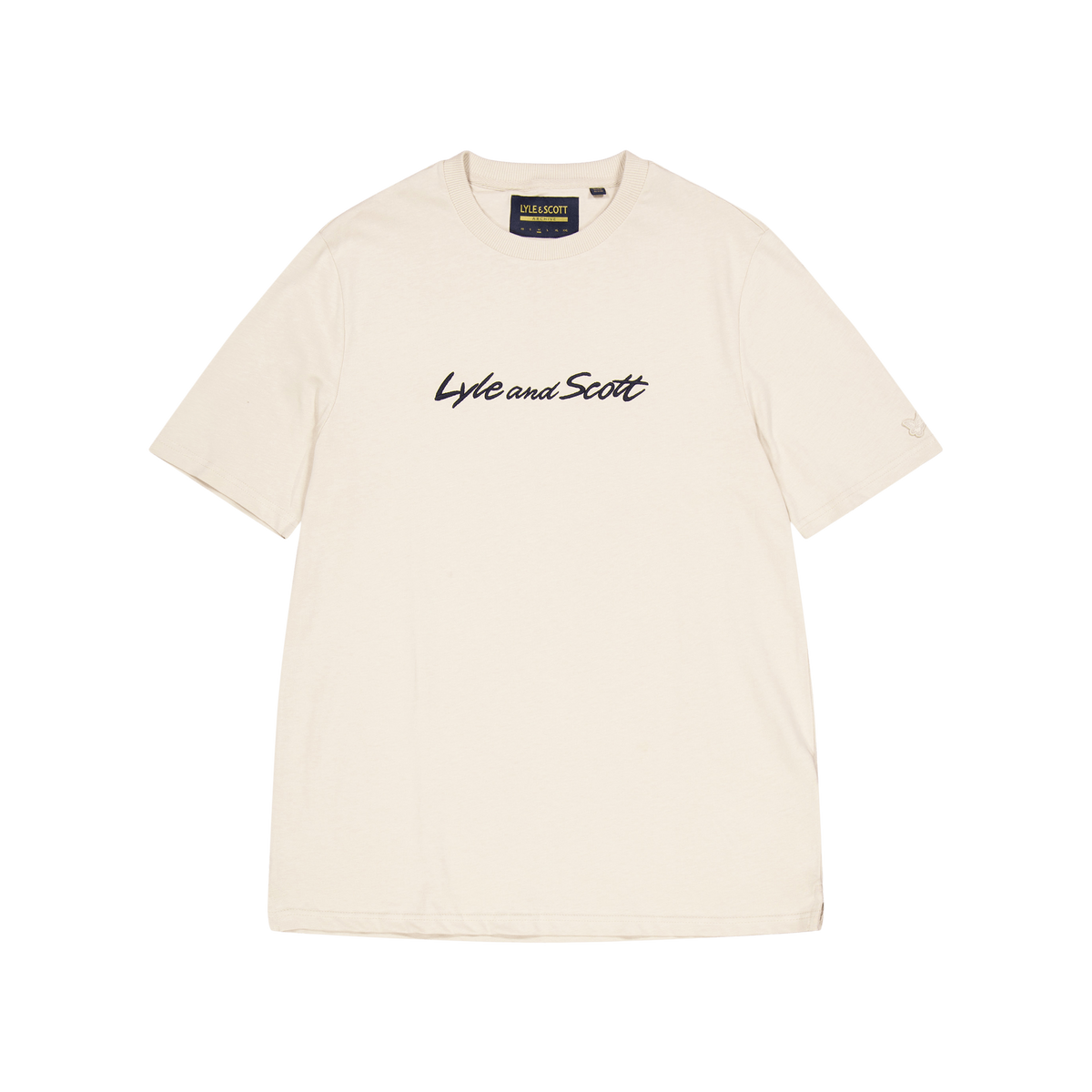 Script Embroidery T-shirt W949 Viaduct