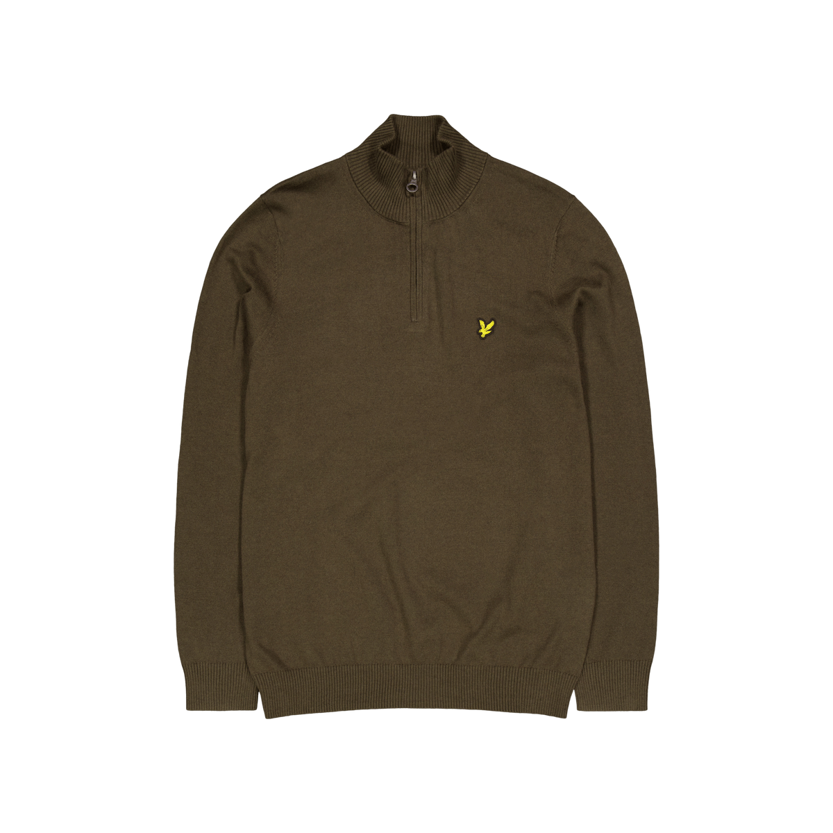 Cotton Merino Quarter Zip Jump W485