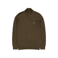 Cotton Merino Quarter Zip Jump W485