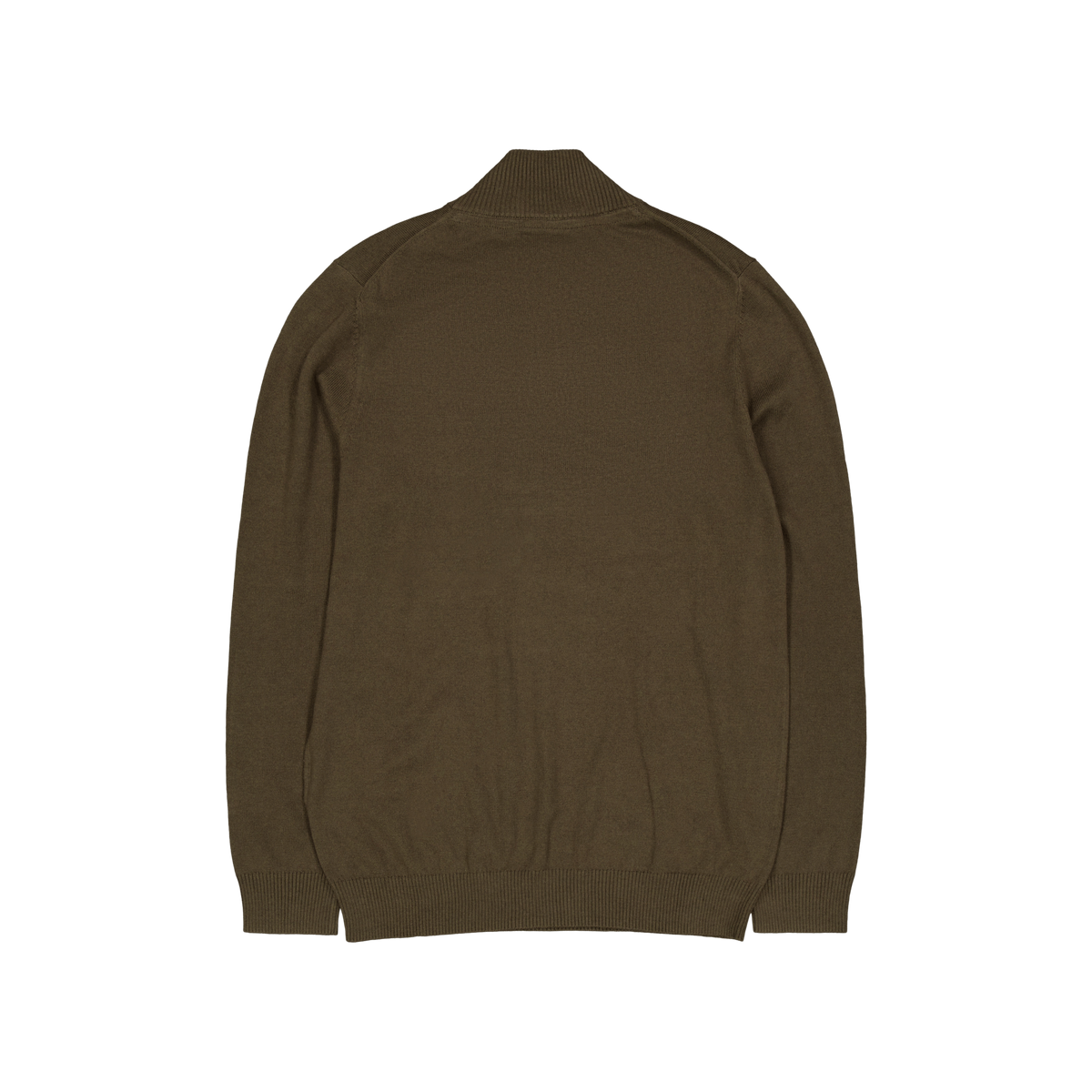 Cotton Merino Quarter Zip Jump W485