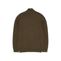 Cotton Merino Quarter Zip Jump W485
