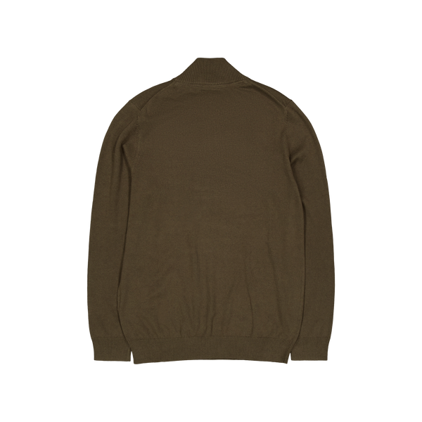 Cotton Merino Quarter Zip Jump W485