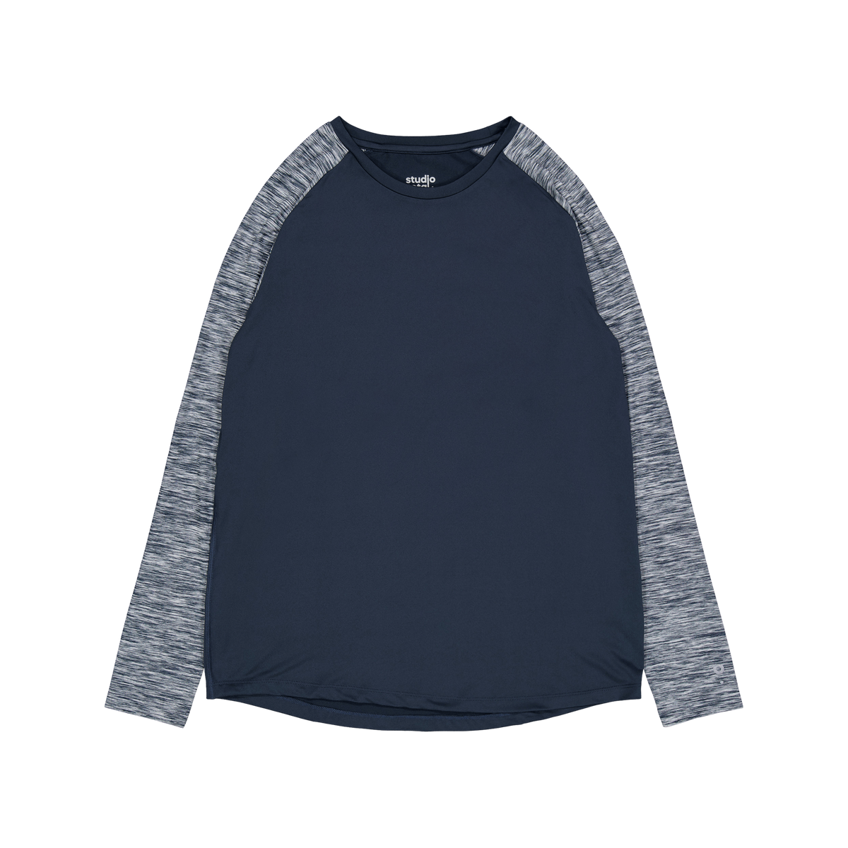 Raglan  Long Sleeve Blu