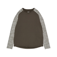 Raglan  Long Sleeve Gre