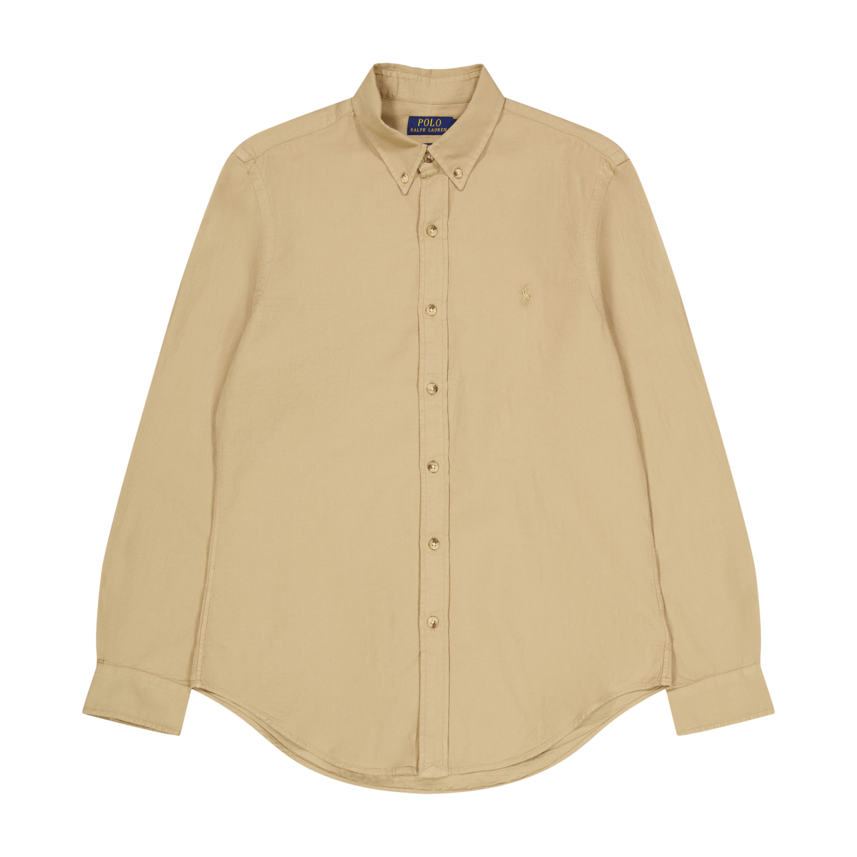 Polo Ralph Lauren Cotton Texture Shirt Surrey Tan