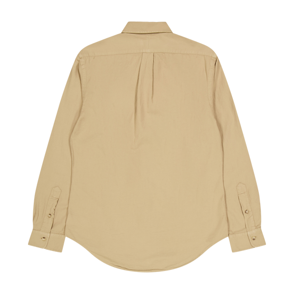 Polo Ralph Lauren Cotton Texture Shirt Surrey Tan