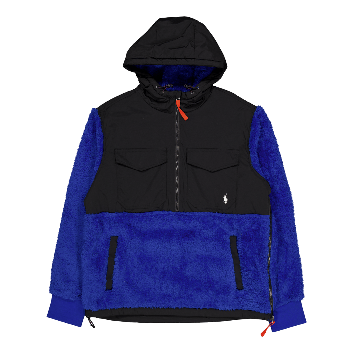 Polo Ralph Lauren Curly Hi-pile Halfzip Sapphire