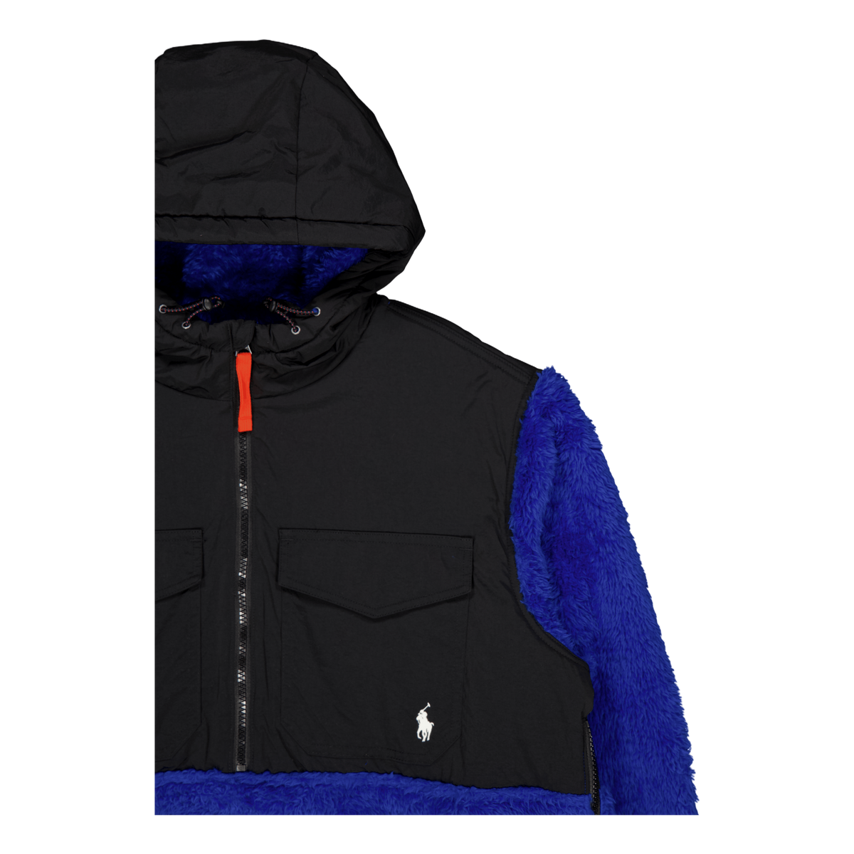 Polo Ralph Lauren Curly Hi-pile Halfzip Sapphire