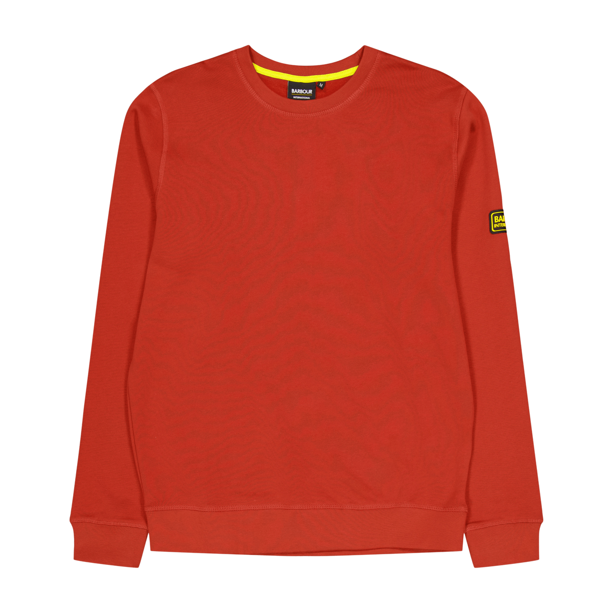 Barbour B.intl Racer Badge Sweat Re12 Iron Ore
