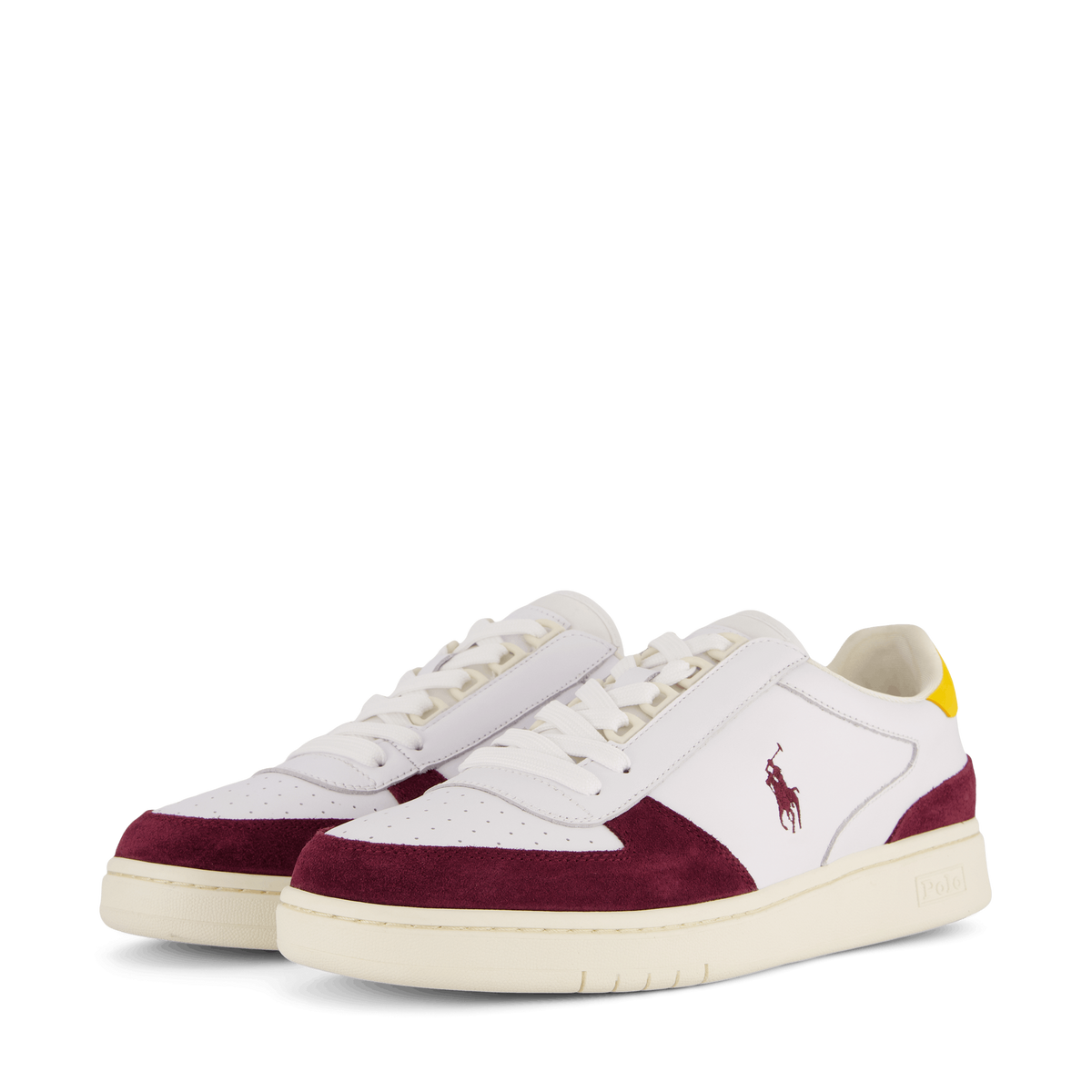 Polo Ralph Lauren Court Leather-Suede Sneaker
