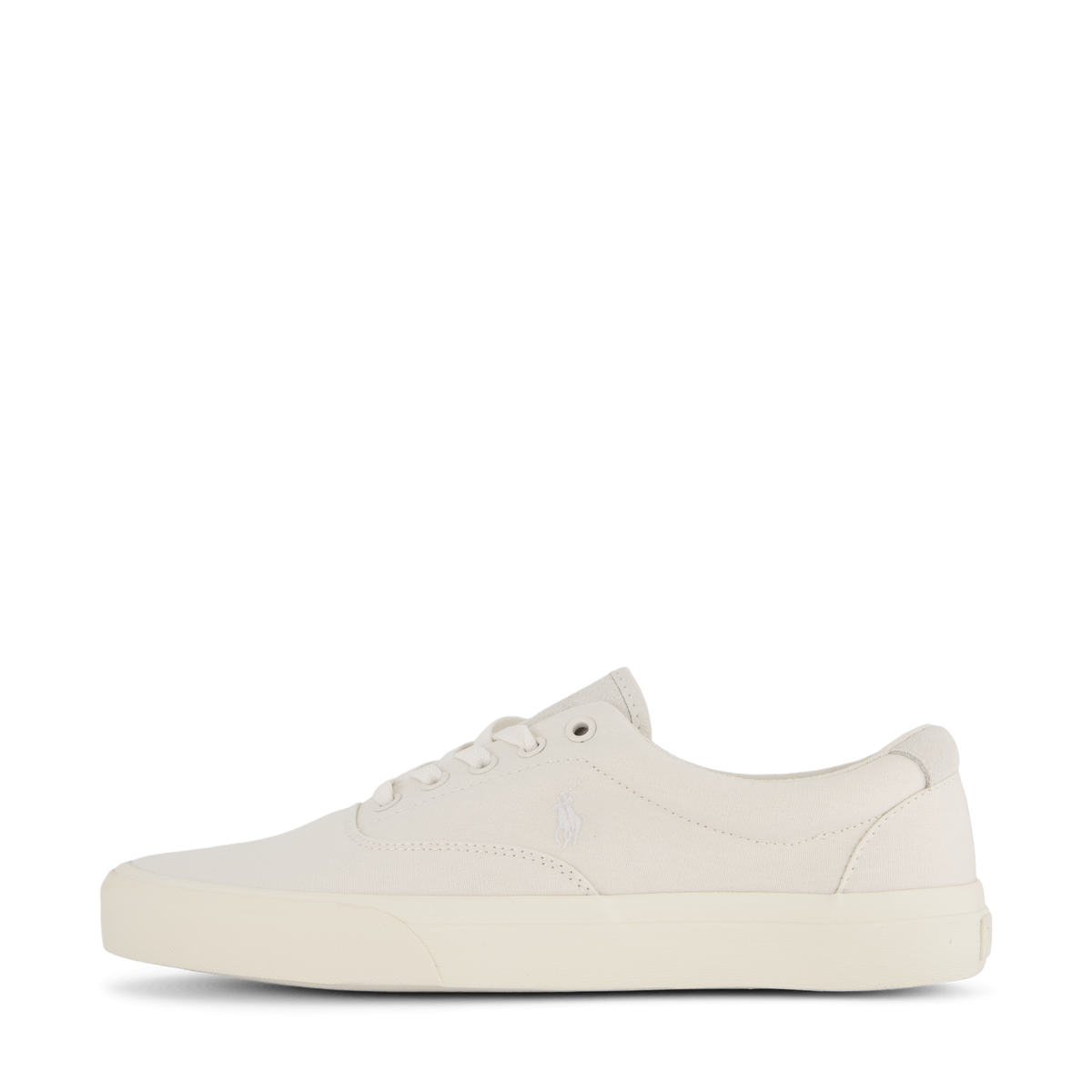 Polo Ralph Lauren Keaton Suede-Trim Canvas Sneaker