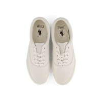 Polo Ralph Lauren Keaton Suede-Trim Canvas Sneaker