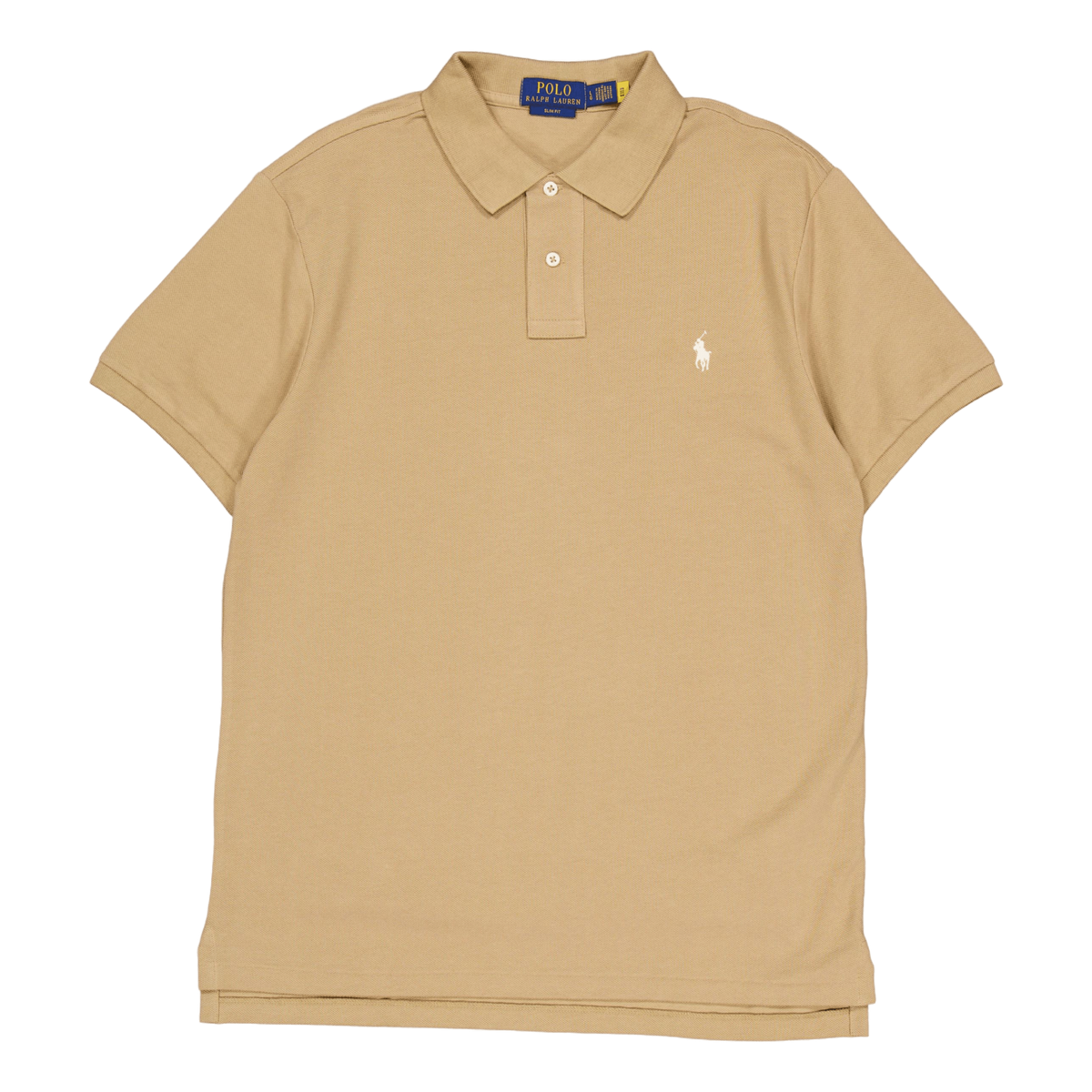 Polo Ralph Lauren Slim Fit Mesh Polo Shirt Cafe c8176