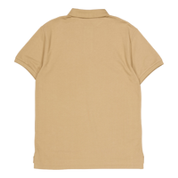 Polo Ralph Lauren Slim Fit Mesh Polo Shirt Cafe c8176