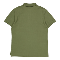 Polo Ralph Lauren Custom Slim Fit Mesh Polo Shirt Dark Sage