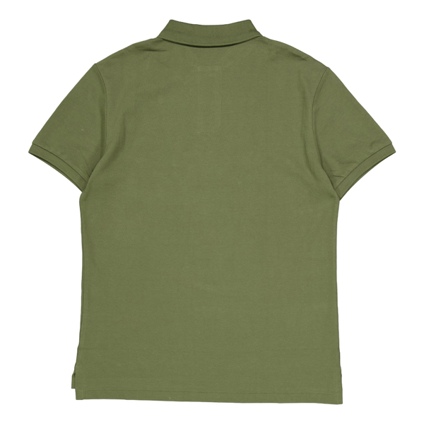 Polo Ralph Lauren Custom Slim Fit Mesh Polo Shirt Dark Sage