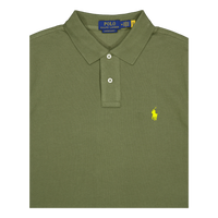 Polo Ralph Lauren Custom Slim Fit Mesh Polo Shirt Dark Sage