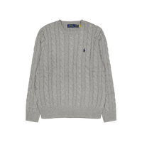 Polo Ralph Lauren Cable Knit Cotton Sweater Fawn