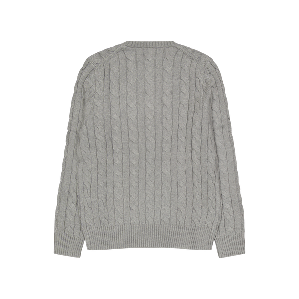 Polo Ralph Lauren Cable Knit Cotton Sweater Fawn