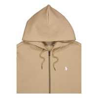 Polo Ralph Lauren Double Knit Full Zip Hoodie Desert Khaki