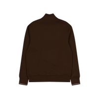 Half Zip Sweatshirt Q21 Burnt Tobacco