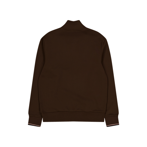 Half Zip Sweatshirt Q21 Burnt Tobacco