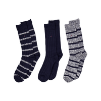 Th Men Sock 3p Giftbox Slub Mo 001  Combo