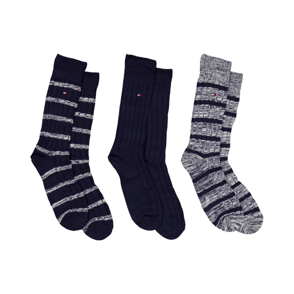 Th Men Sock 3p Giftbox Slub Mo 001  Combo