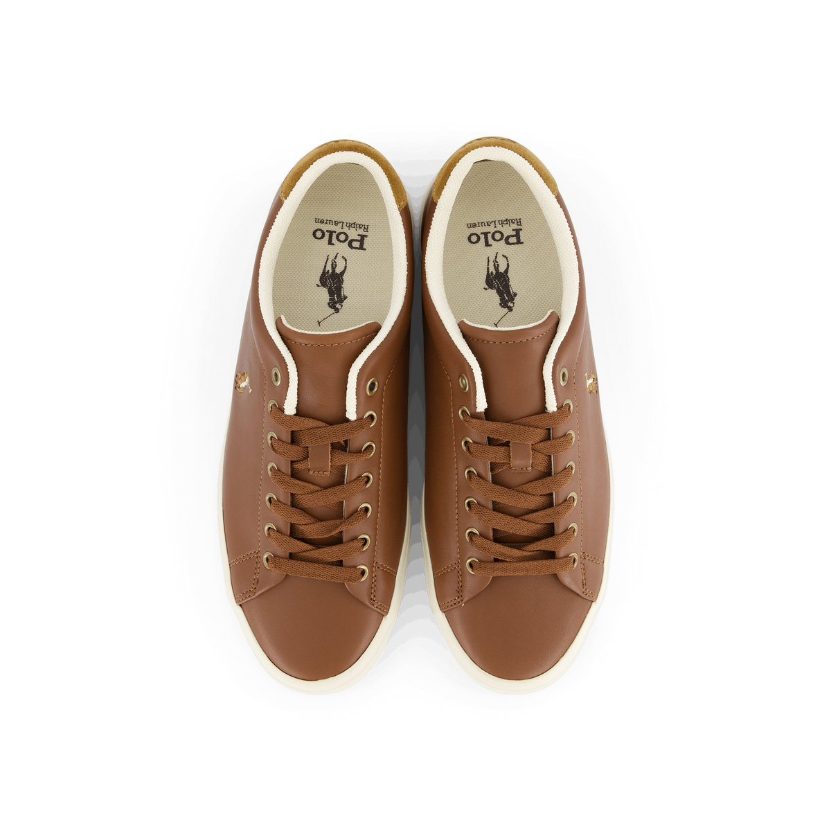 Polo Ralph Lauren Longwood Leather Sneaker 001 Tan