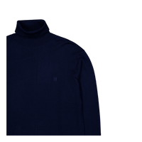 Les Deux son Rollneck Merino Knit Dark