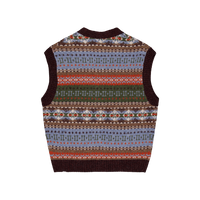 Les Deux Hordur Fair Isle Vest Mountain
