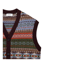 Les Deux Hordur Fair Isle Vest Mountain