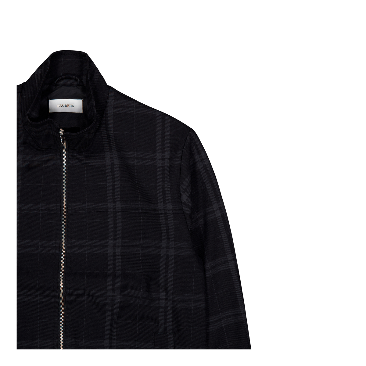Les Deux Como Check Harrington Wool Mél