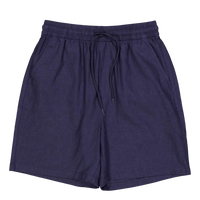 Otto Linen Shorts Dark