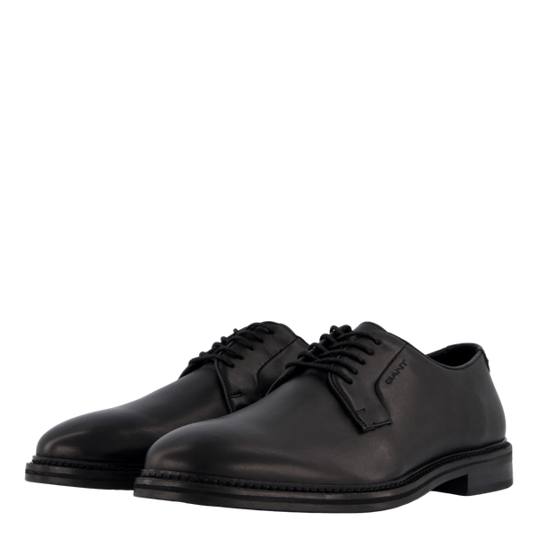 Bidford Low Lace Shoe Black