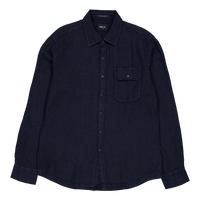 Replay Linen Shirt 782 Stone