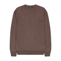 Lyle Light Merino Sweater E374 Walnut