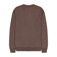 Lyle Light Merino Sweater E374 Walnut