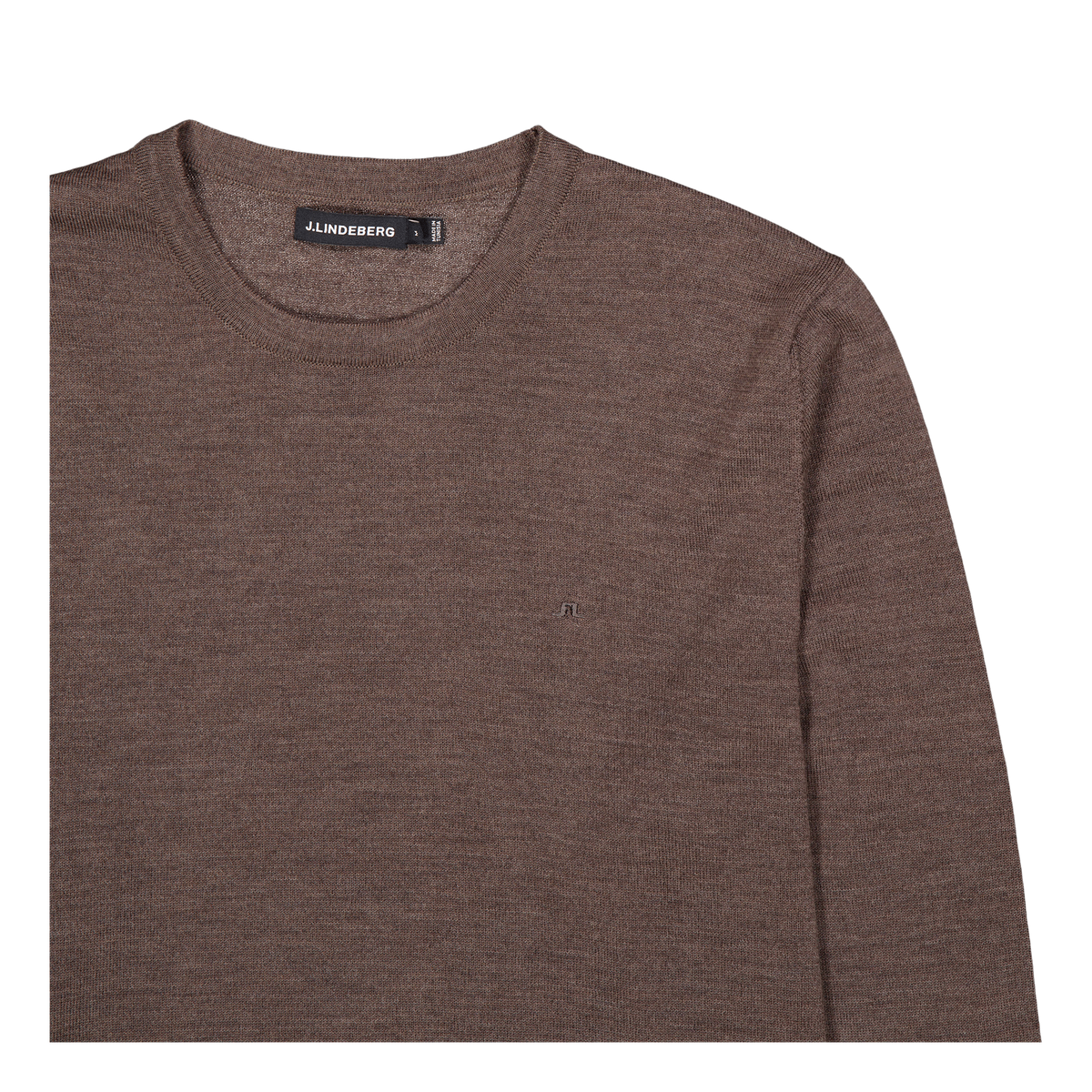 Lyle Light Merino Sweater E374 Walnut