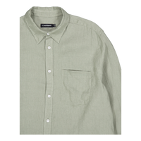 Reg Ls Clean Linen Shirt M311