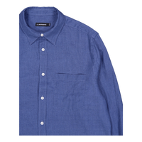 Reg Ls Clean Linen Shirt O206 Bijou