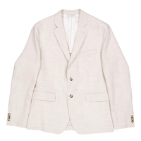 Hopper U Super Linen Blazer U029 Moonbeam