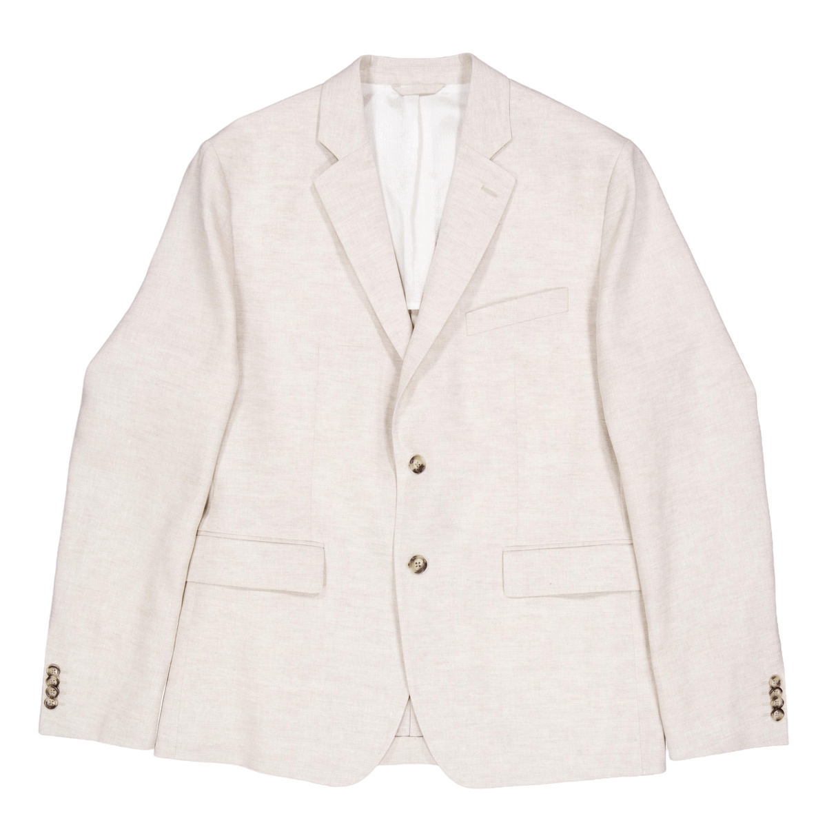 Hopper U Super Linen Blazer U029 Moonbeam