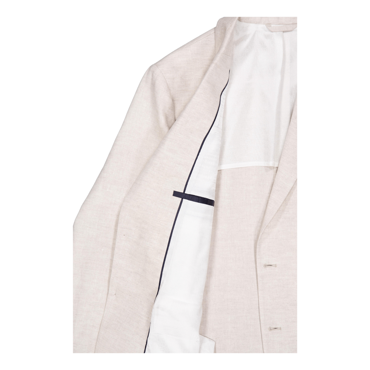 Hopper U Super Linen Blazer U029 Moonbeam