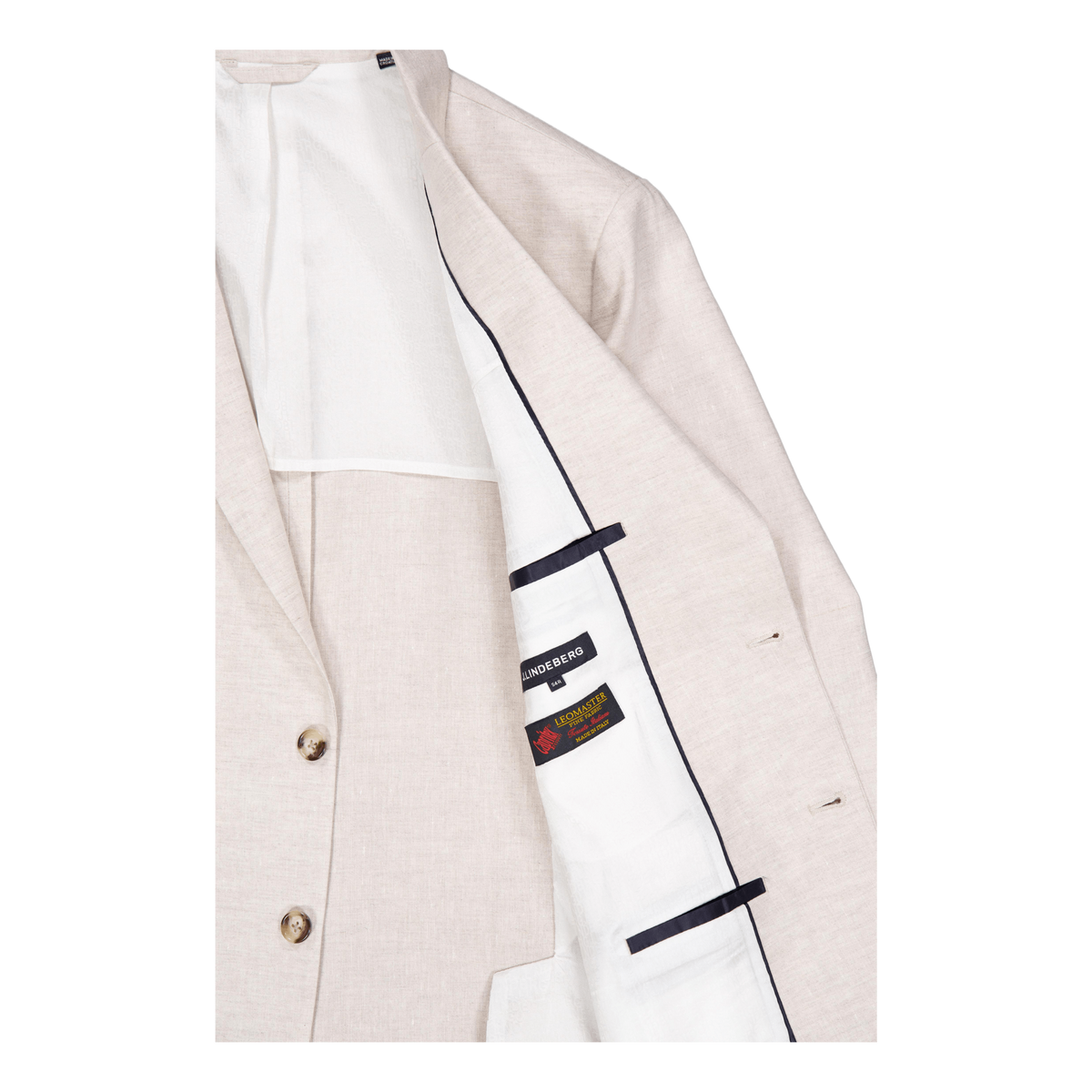 Hopper U Super Linen Blazer U029 Moonbeam