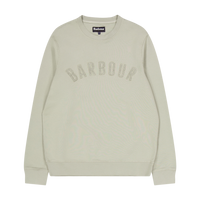 Barbour Wash Prep Logo Sweat Gy78 Forest Fog