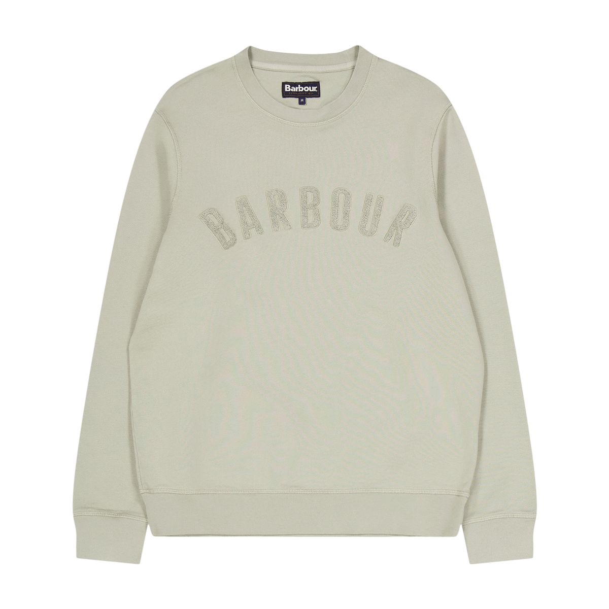 Barbour Wash Prep Logo Sweat Gy78 Forest Fog