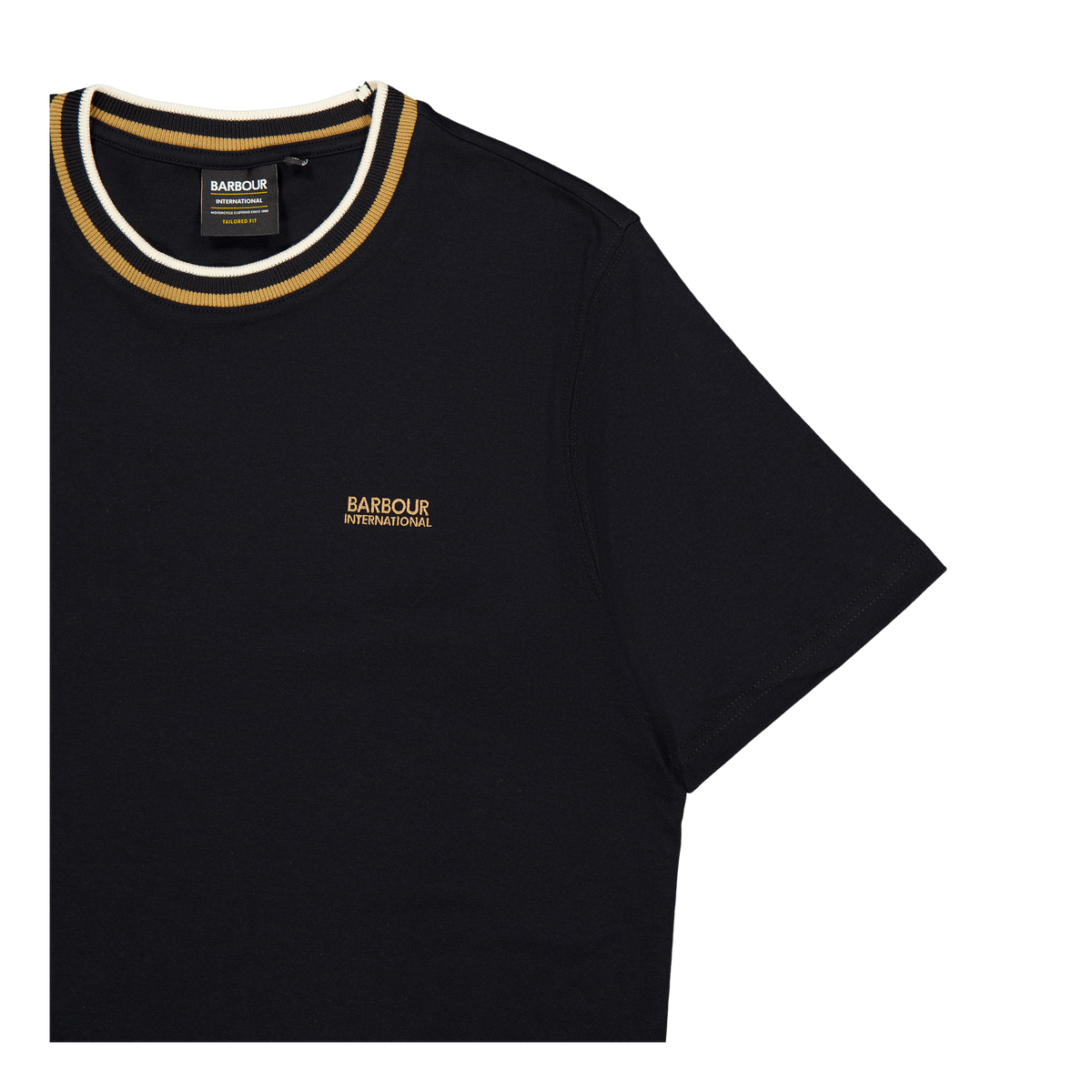 B.intl Buxton Tipped Tee Bk31